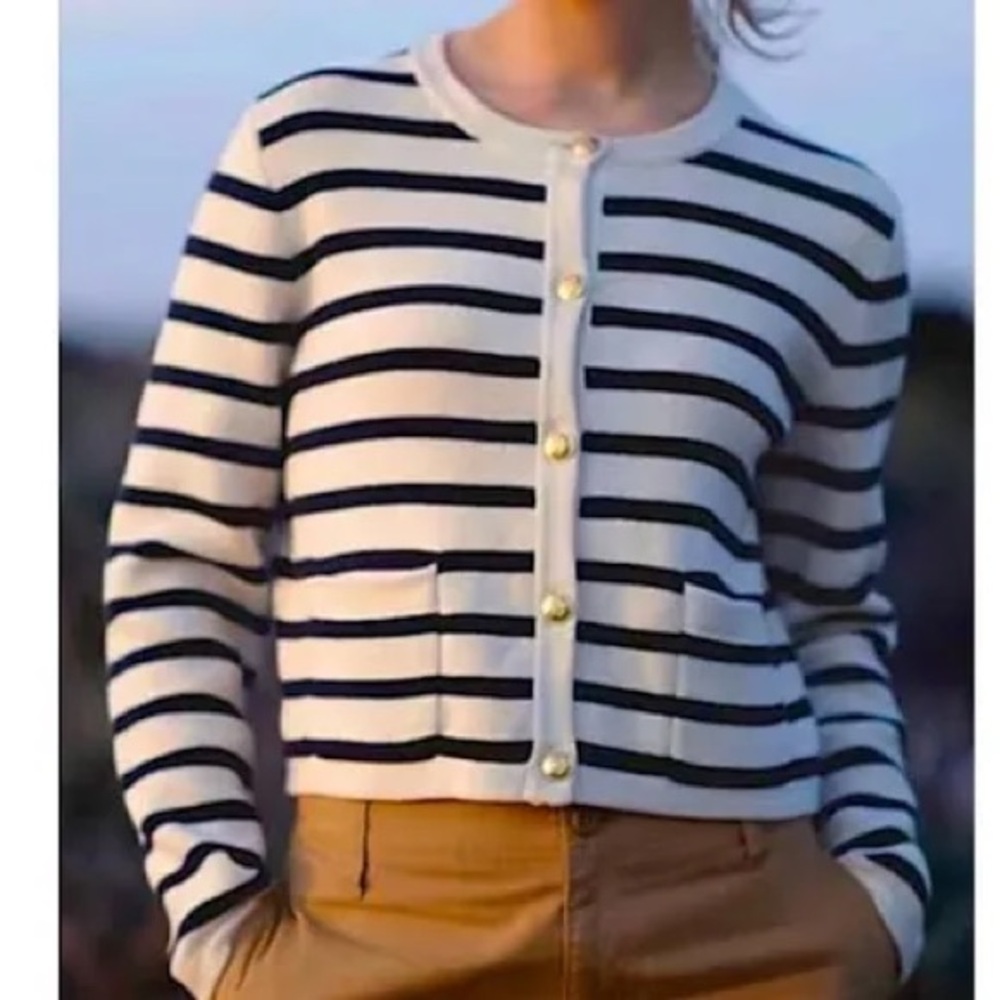 Jessica Simpson Striped Cardigan